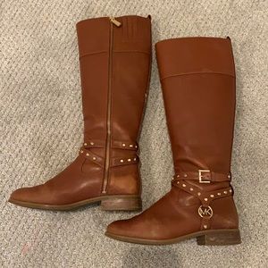 Michael Kors Leather Boots